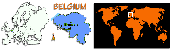cartes d'Europe, de Belgique, du monde