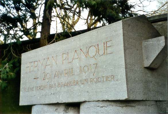 monument à Herman Planque